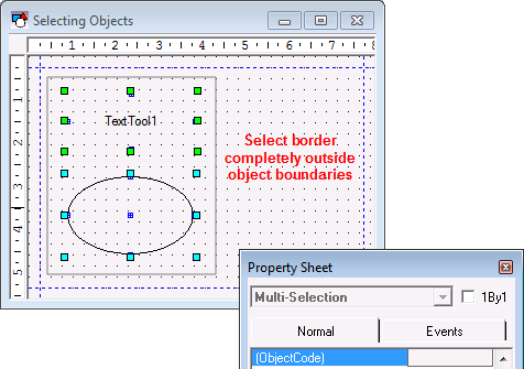 Selecting an Object